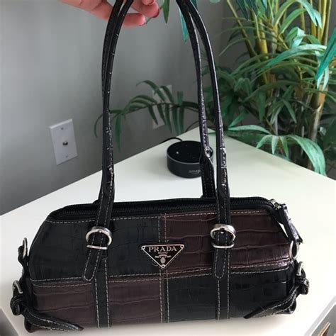 prada milano vintage bag|authentic pre owned prada handbags.